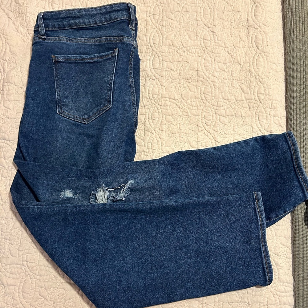 Distressed Jeans
